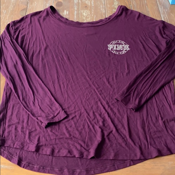 PINK Victoria's Secret Tops - VS PINK super soft long sleeve tee